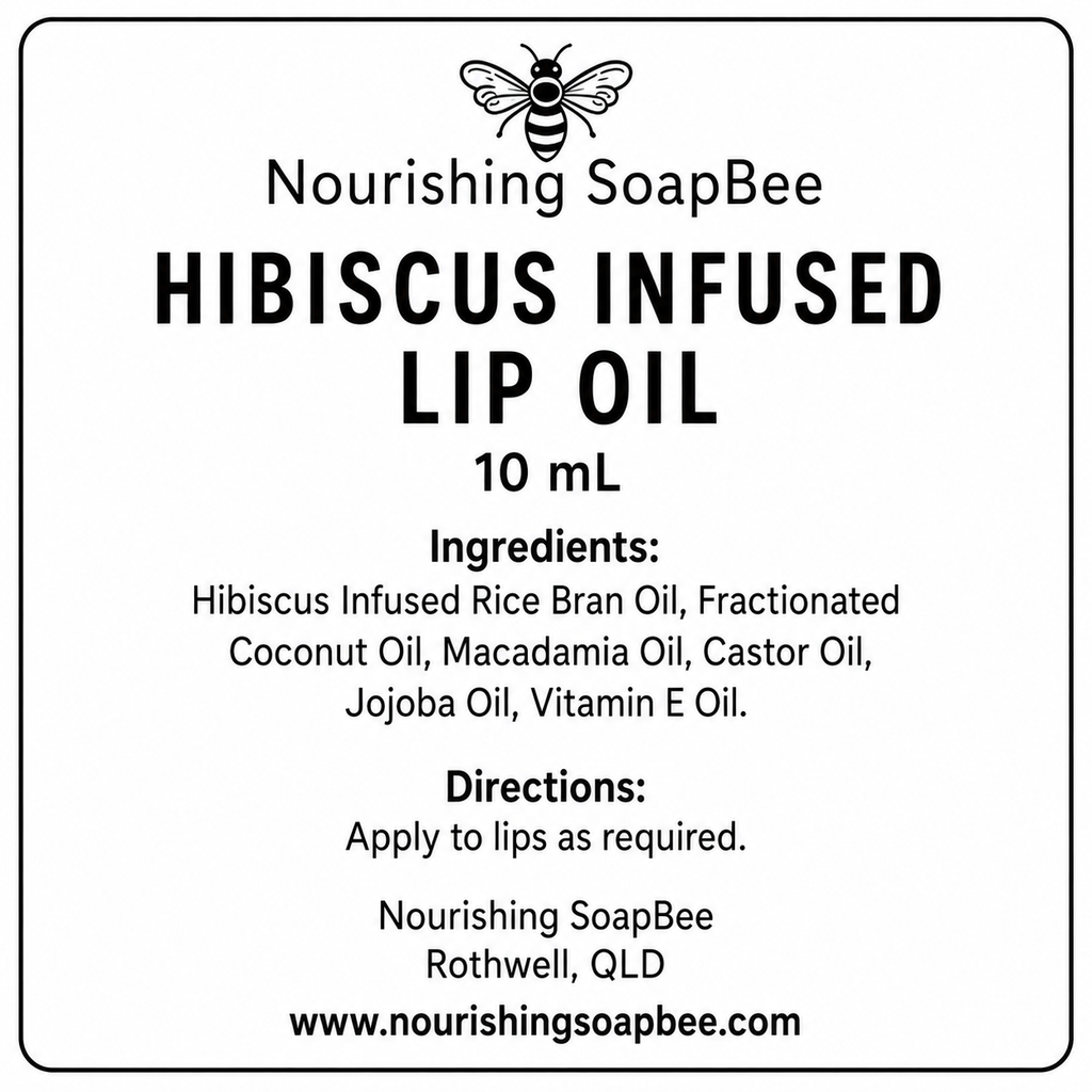 Hibiscus Infused Lip Oil